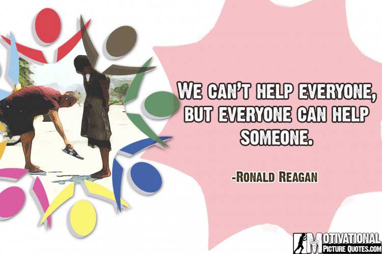 Inspirational Quotes on Humanity by Ronald Reagan