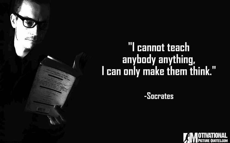 Quotes About Teachers by Socrates