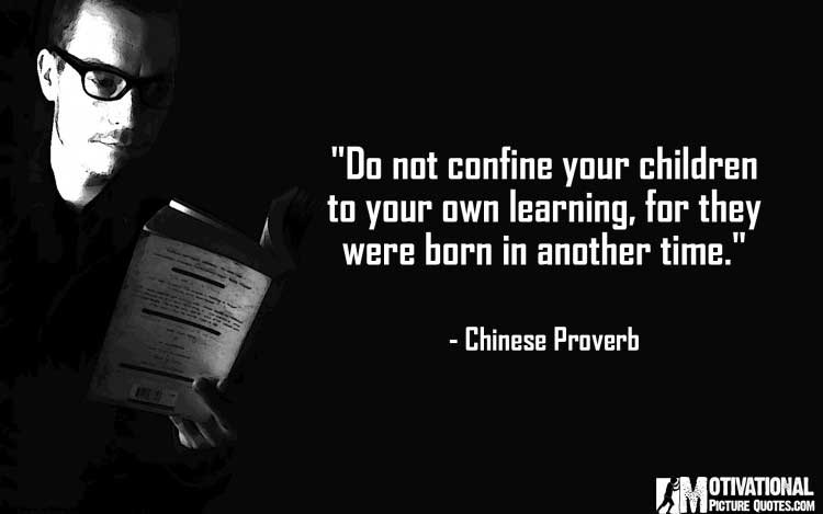 Chinese Proverb on teachers