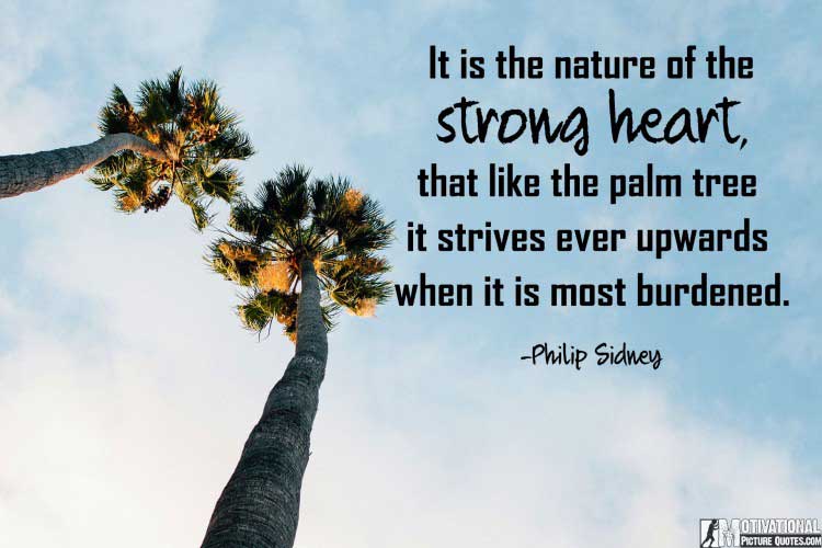 short quotes about being strong by Philip Sidney