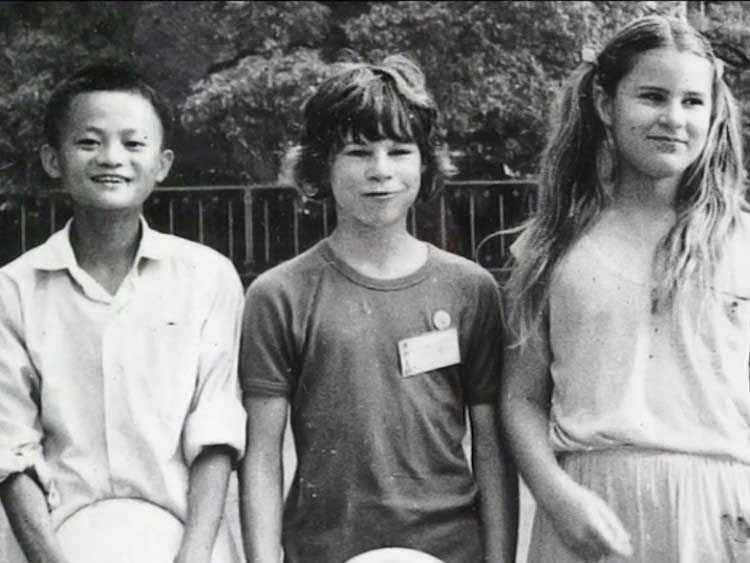 jack ma childhood picture