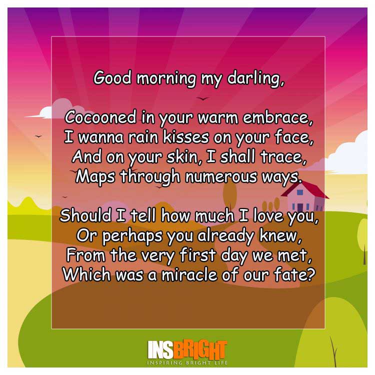 Good Morning Wishes Poem