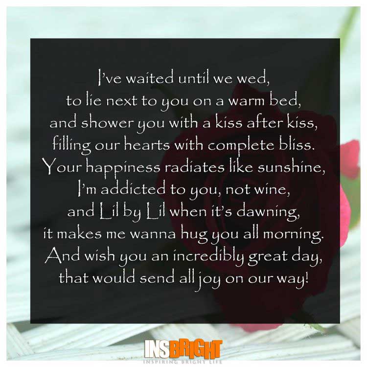 Good Morning Wishes Poems