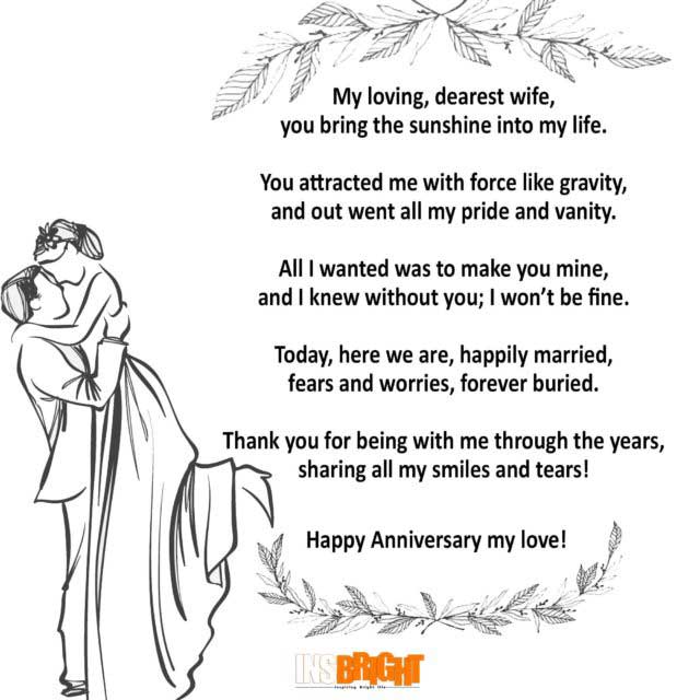anniversary poems for wife