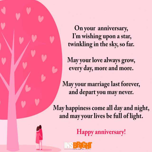 happy anniversary poems for couple