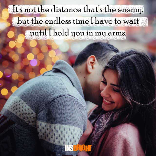 short long distance relationship quote