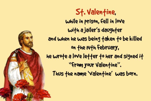 Brief History Of St Valentine