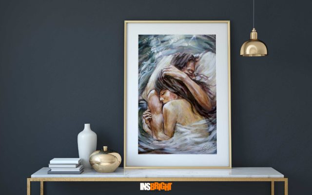 romantic painting a dream for two