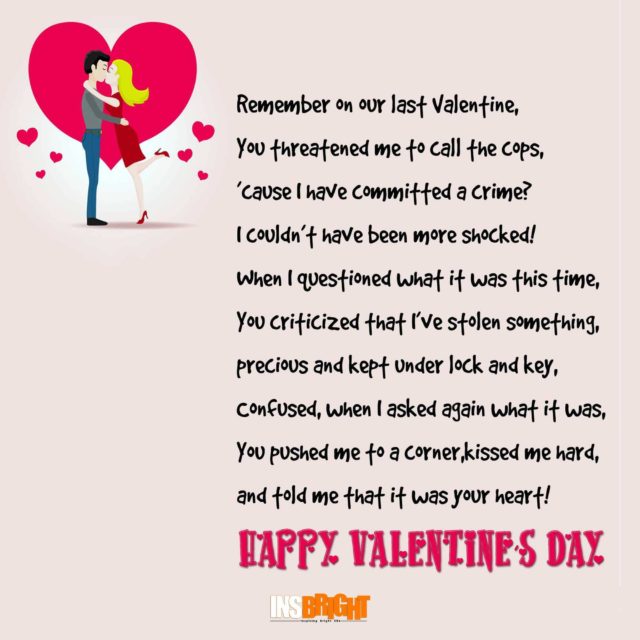 valentines day poems for him