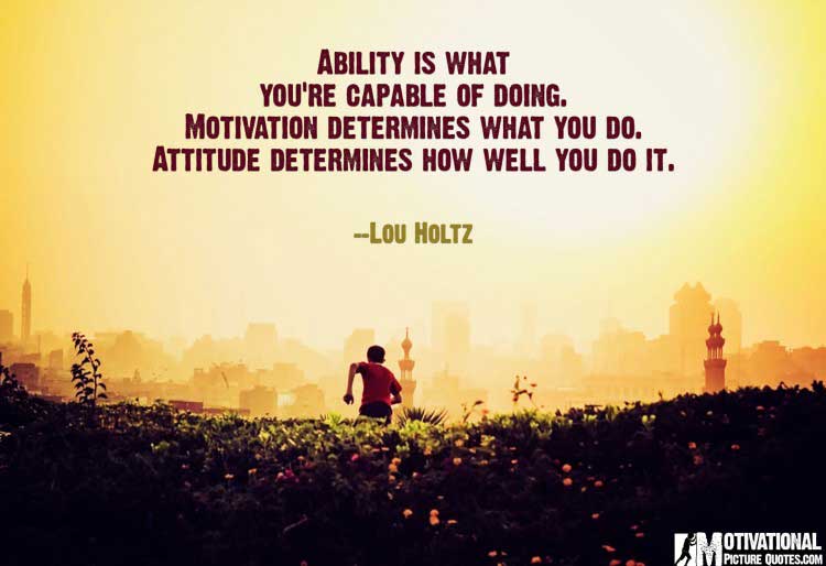 Lou Holtz quotes about motivation