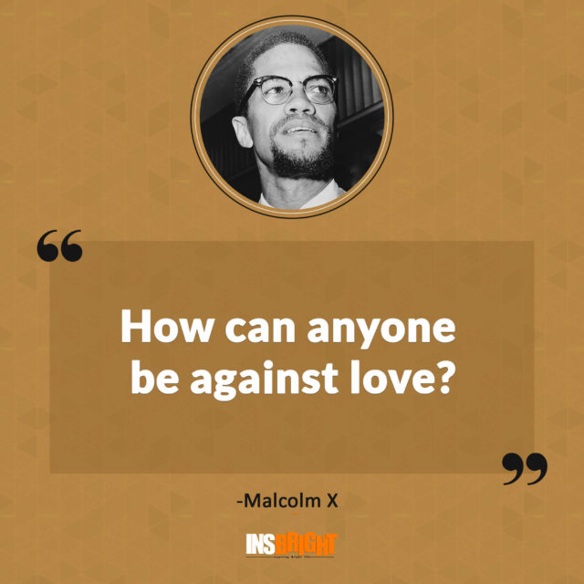 malcolm x quotes on love
