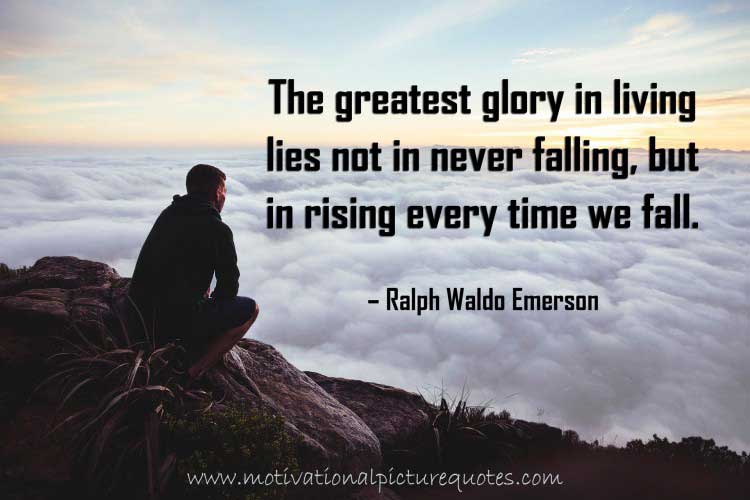 Ralph Waldo Emerson Quotes about Failure