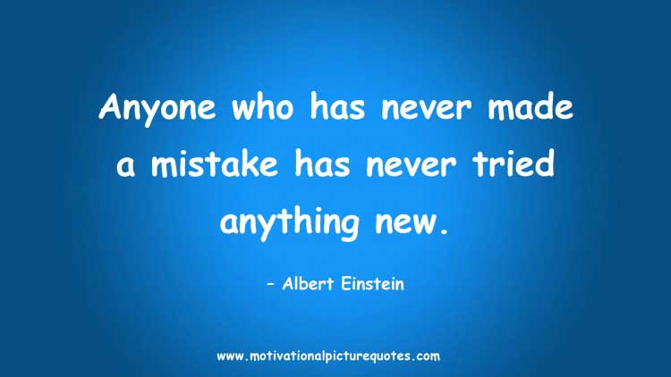 motivational quotes about making mistake