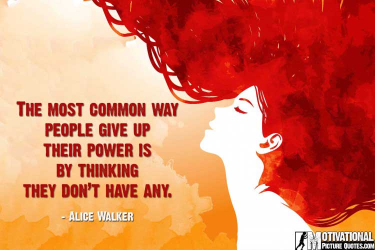 women power quotes by Alice Walker