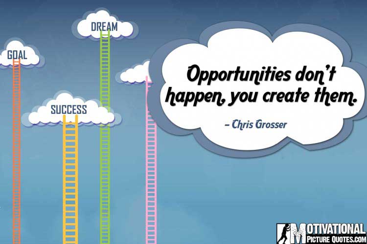 inspirational career quotes by Chris Grosser