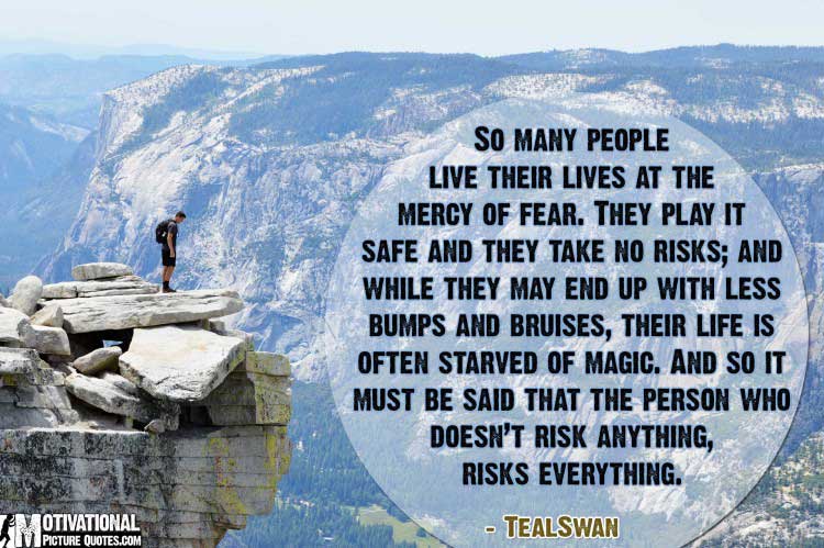 take a risk quotes by Teal Swan