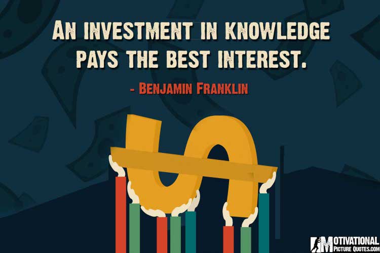 quotes on investing by Benjamin Franklin