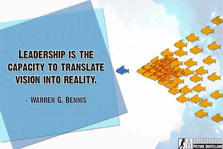leadership speeches by Warren G. Bennis