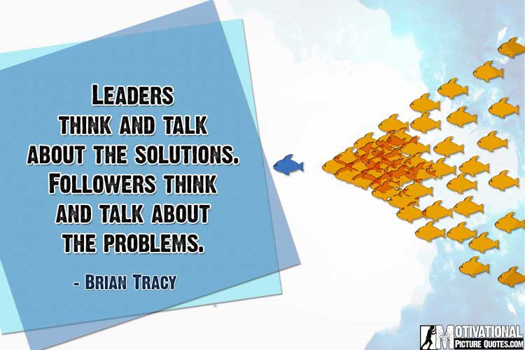 quote about leadership by Brian Tracy