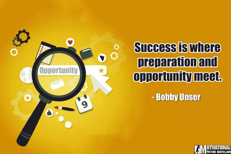 Sayings about Opportunities by Bobby Unser