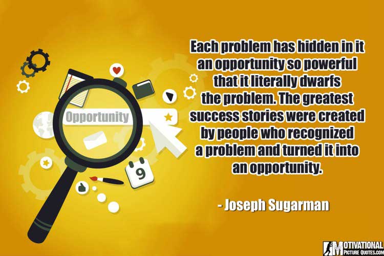 inspirational Quotes About Opportunity by Joseph Sugarman