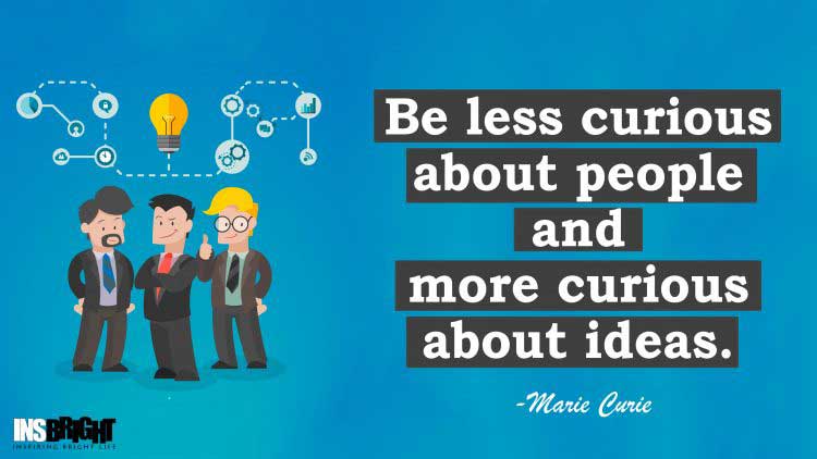 good ideas quotes by Marie Curie