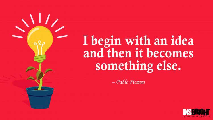 innovative ideas quotes by Pablo Picasso