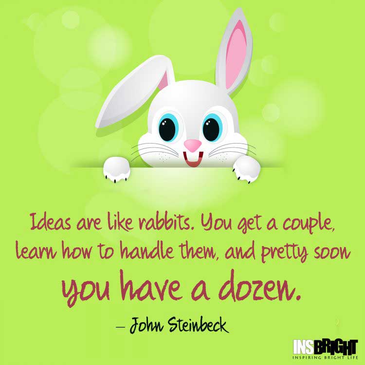 John Steinbeck sayings about ideas
