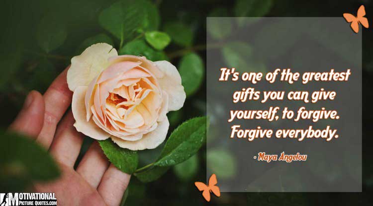 forgive quotes by Maya Angelou