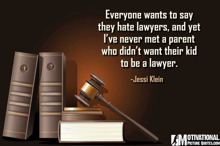 best lawyer quotes by Jessi Klein