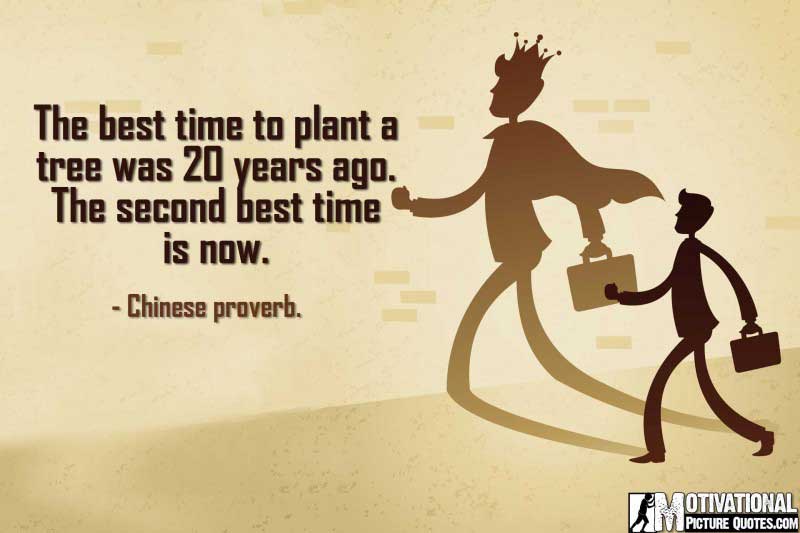 Motivational Entrepreneurship Chinese proverb.
